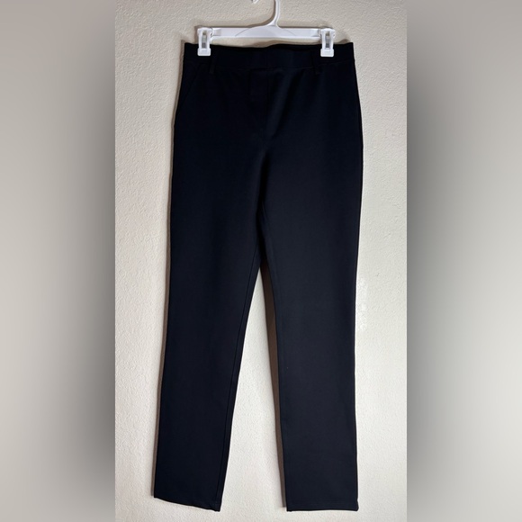 Quince Ultra-Stretch Ponte Straight Leg Pants size medium tall - Picture 2 of 7